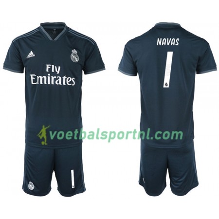 Real Madrid NAVAS 1 Kind Uit Tenue 2018-19